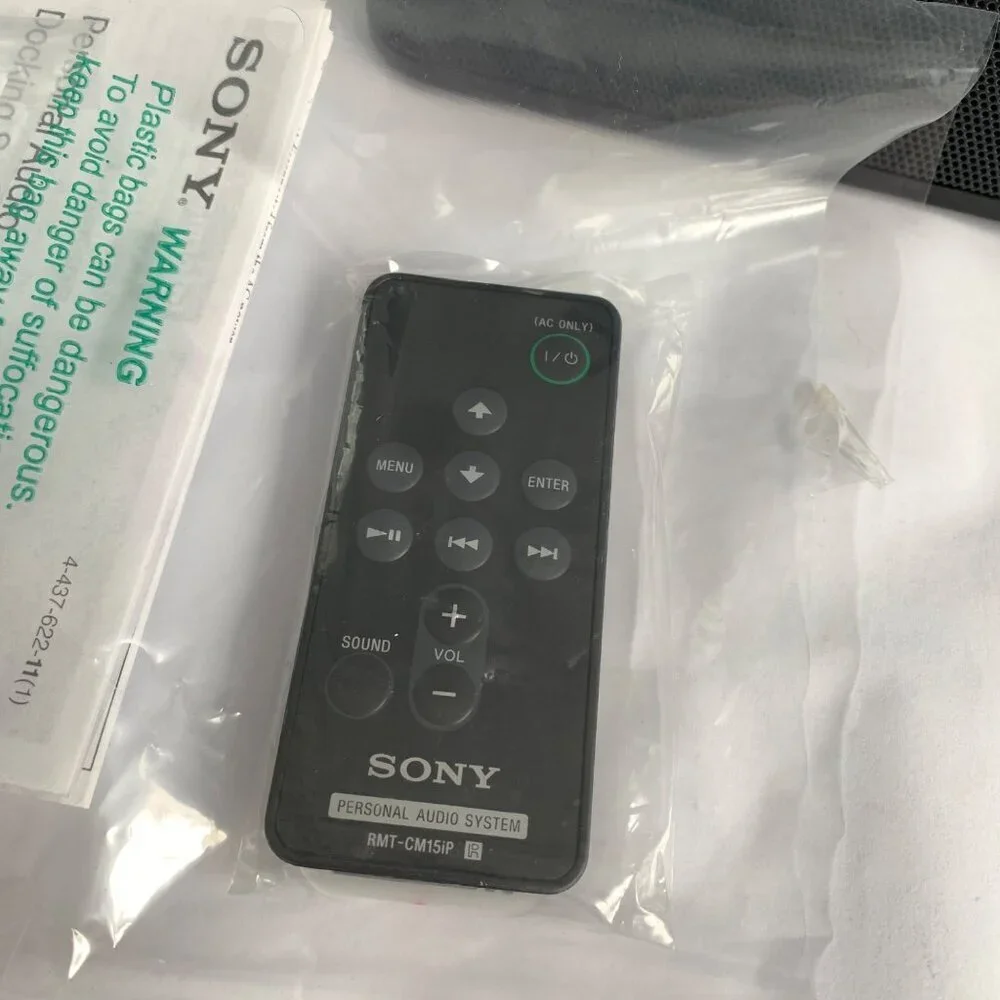 Sony RDP-T50iP Personal Audio Docking System Stereo In Box READ